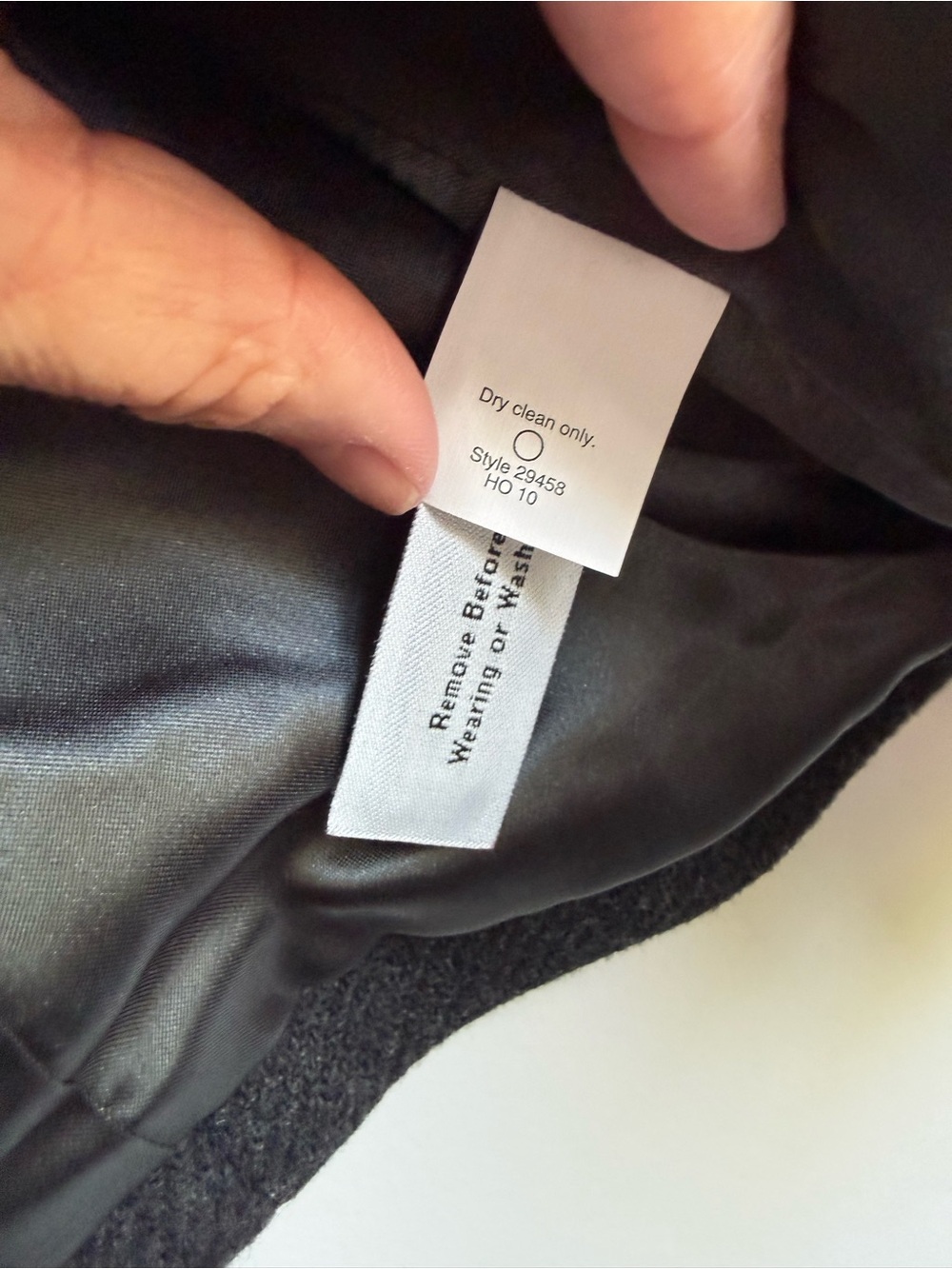 J. Crew Women's Double-Breasted Wool Peacoat - Dark Grey - Picture 6 of 10
